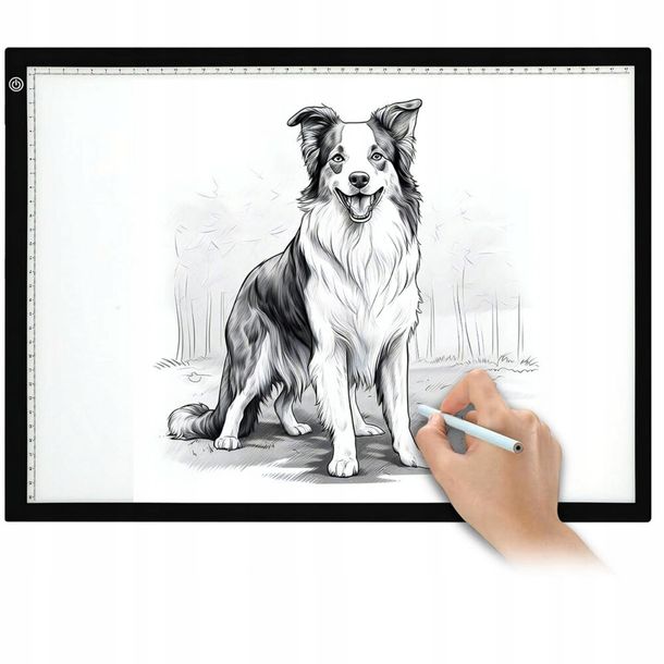 Illuminated Led Board Drawing Board Kalka A3 Tablet Graphic Gift Packaging status original