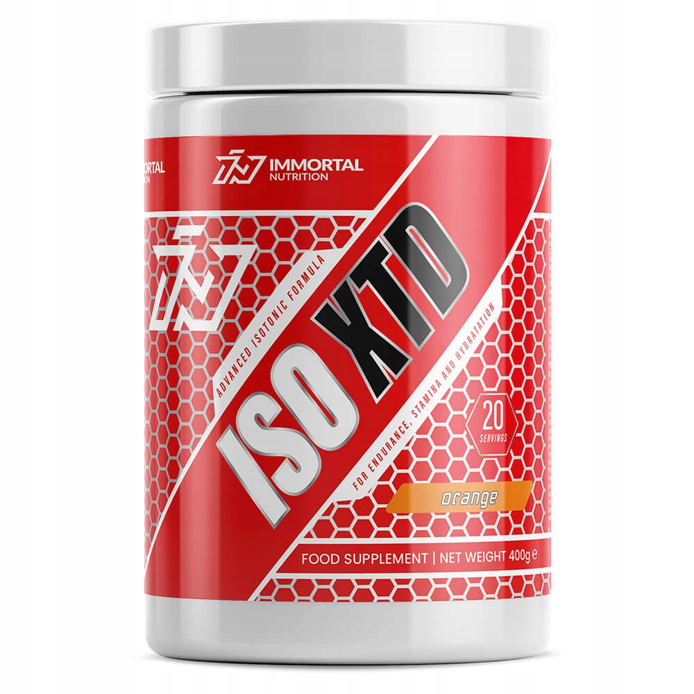 Immortal ISO XTD 400g ISOTONIC DRINK ISOTONIC ELECTROLYTE HYDRATION Expiration date at least 1 year from the date of purchase