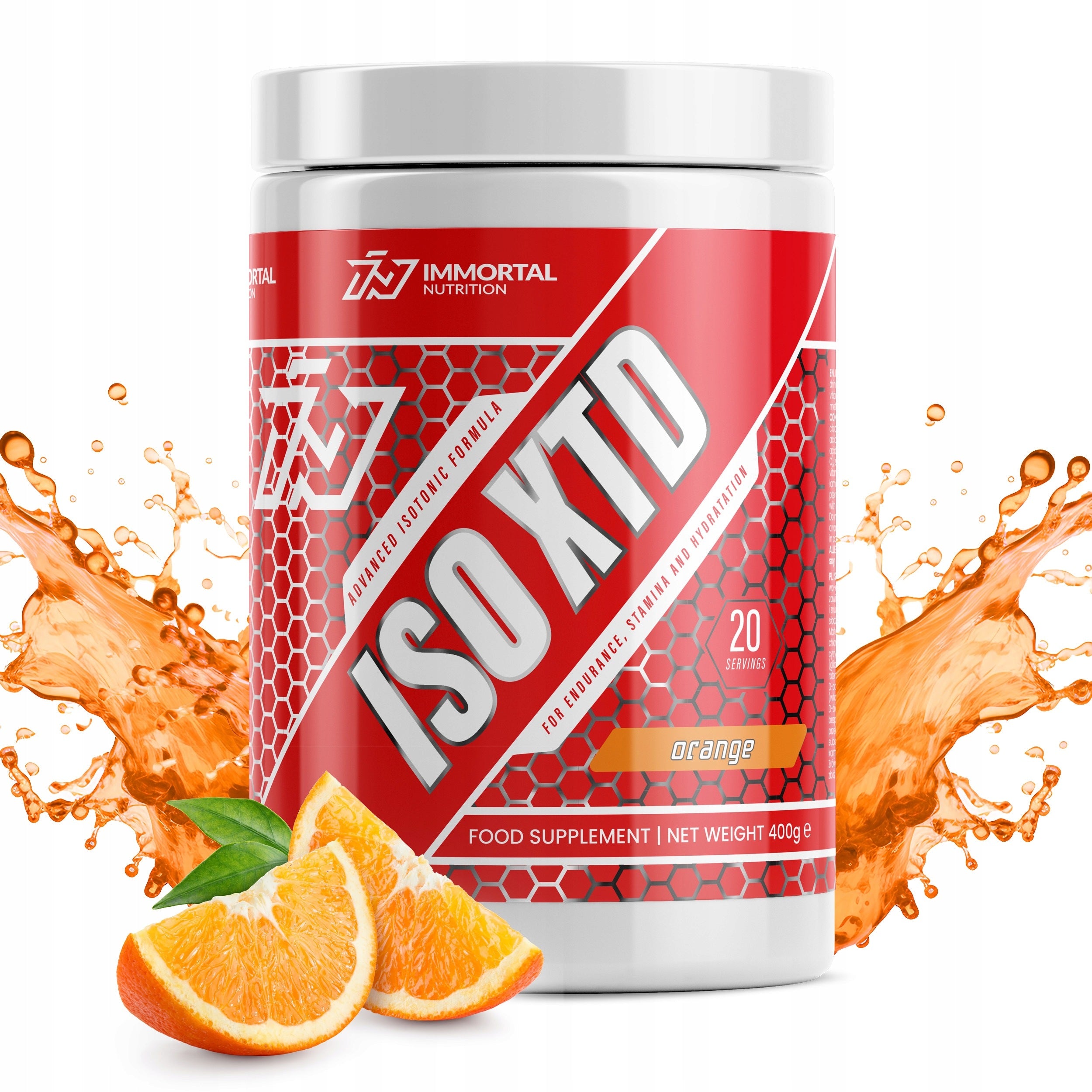 Immortal ISO XTD 400g ISOTONIC DRINK ISOTONIC ELECTROLYTE HYDRATION