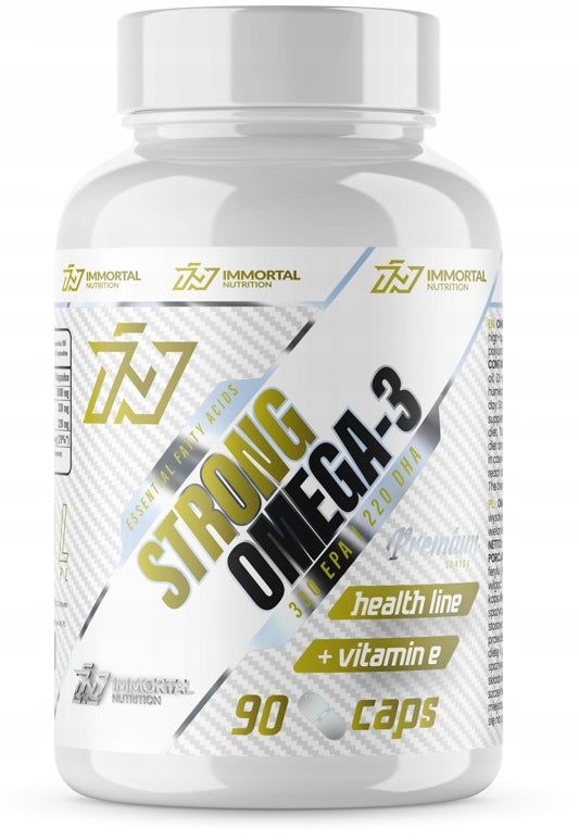 Immortal Strong Omega 3 FORTE 90 caps 330 EPA / 220 DHA RESISTANCE, HEART Packaging status original