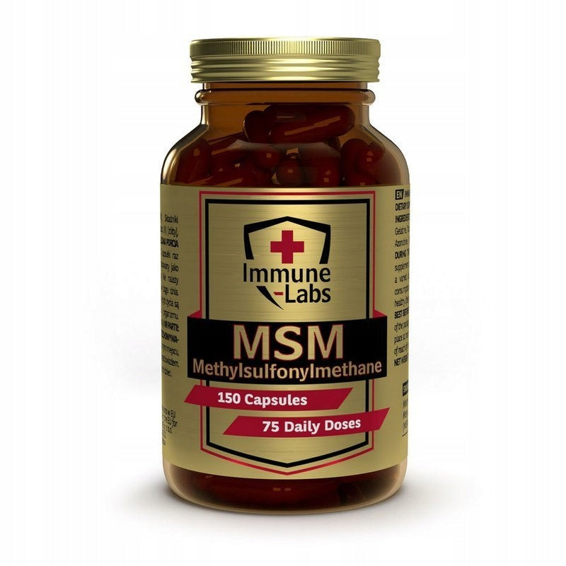 Immune-Lab MSM Organic Sulfur 150Kap 500mg Joints Methylsulfonylmethane