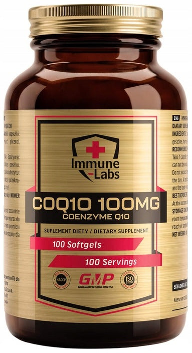 Immune-Labs COENZYME Q10 100mg 100 Softgels