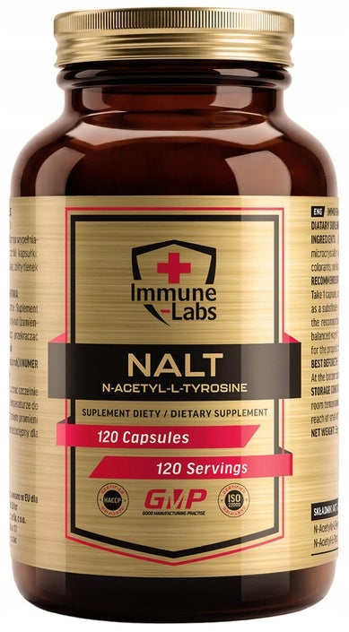 Immune-Labs NALT 350mg 120 Capsules N-ACETYL L-TYROSINE