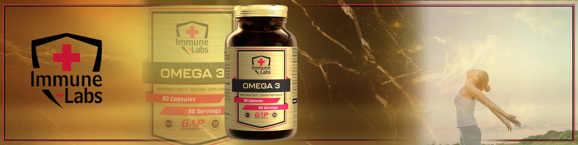 Immune-Labs OMEGA 3 90 capsules Expiration date not specified