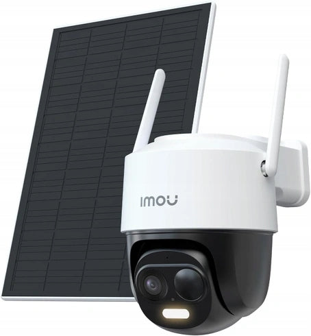 Imou 2K Solar surveillance camera with AI, 360° PTZ WLAN IP camera, night