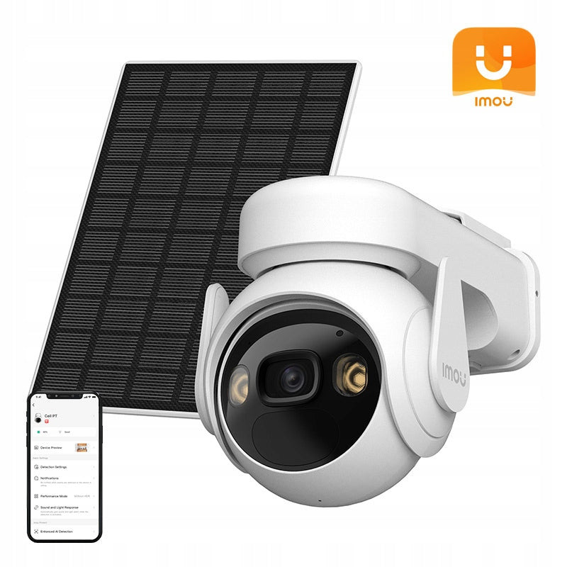 Imou Cell PT Lite 3MP WiFi IP Camera with Type-C Solar Panel Manufacturer code IPC-K9ECP-3T0WE/FSP1