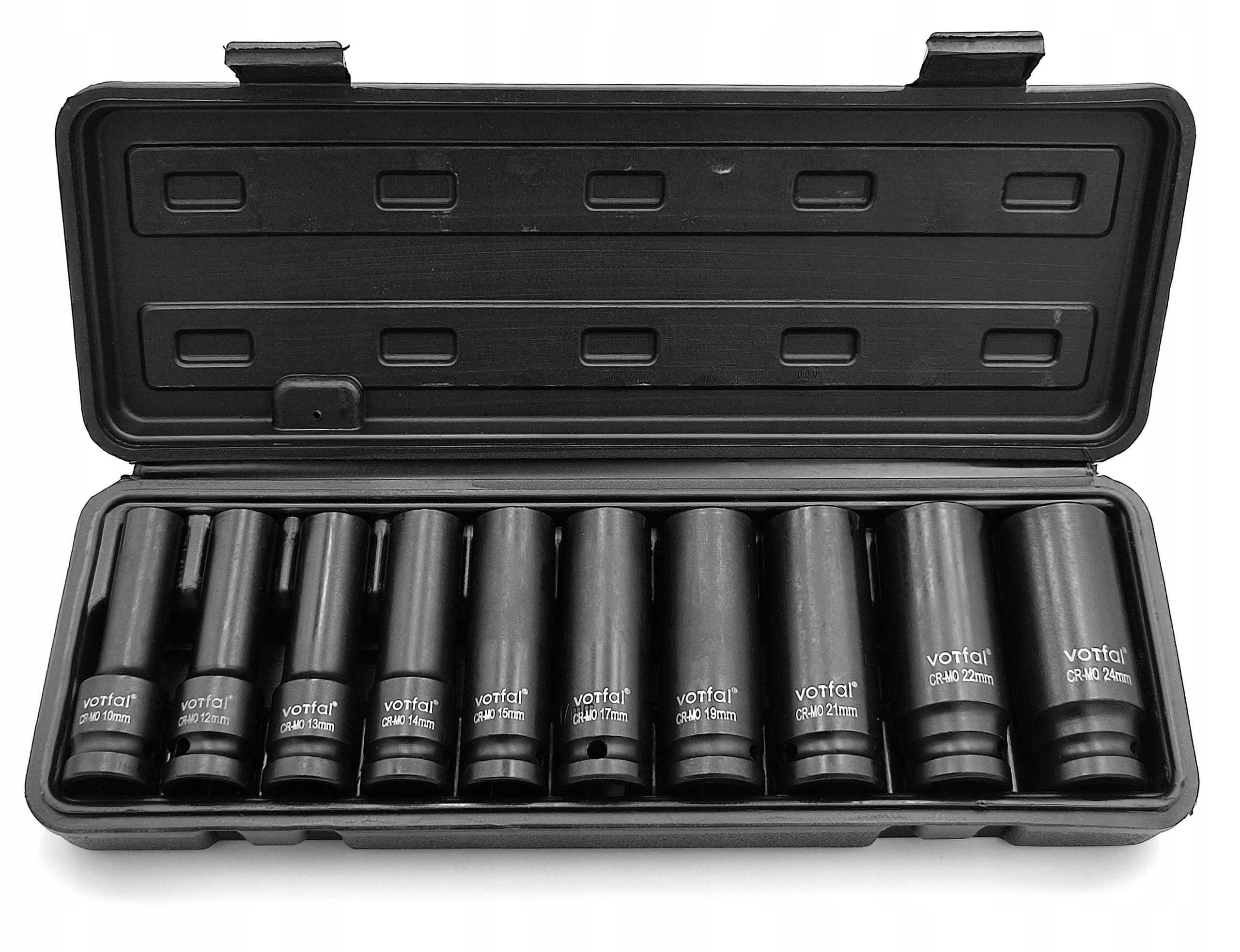 Impact Cap Set 1/2'' 10-24mm 10 el– Professional Socket Wrenches