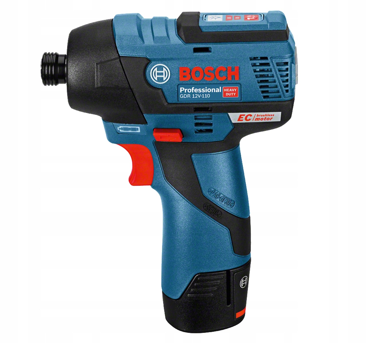 Impact Driver 12V 2x3,0Ah Case L-BOXX Bosch GDR 12V-110 Batteries included yes