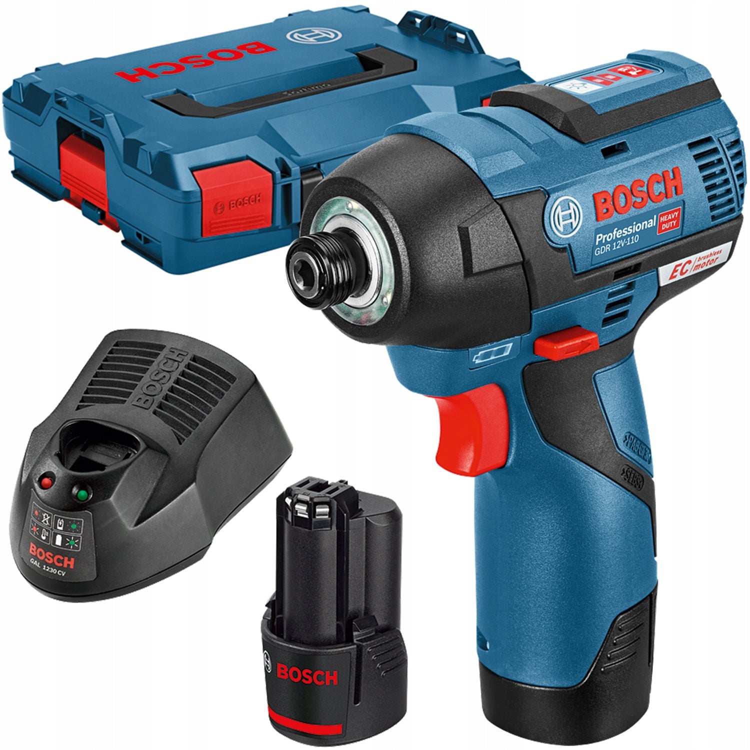 Impact Driver 12V 2x3,0Ah Case L-BOXX Bosch GDR 12V-110