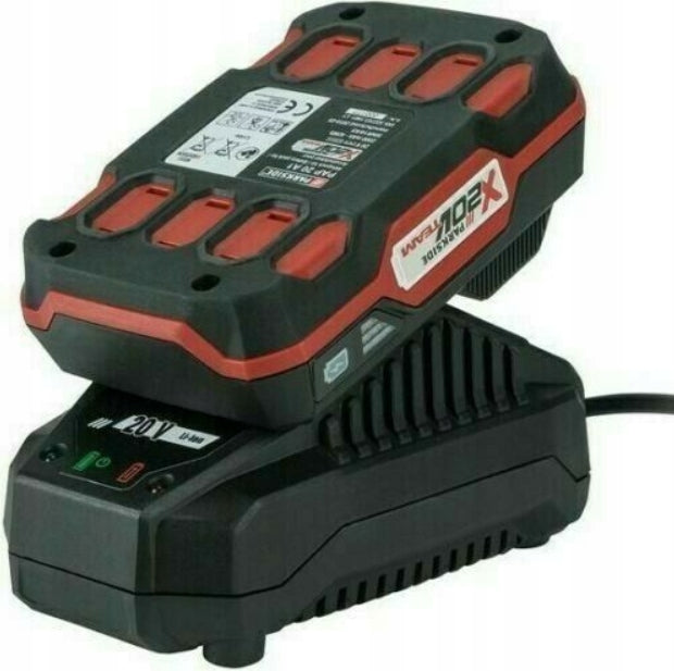 Impact Driver Drill PARKSIDE PSBSAP 2 Aku 2Ah Charger + Accessories Power supply rechargeable battery
