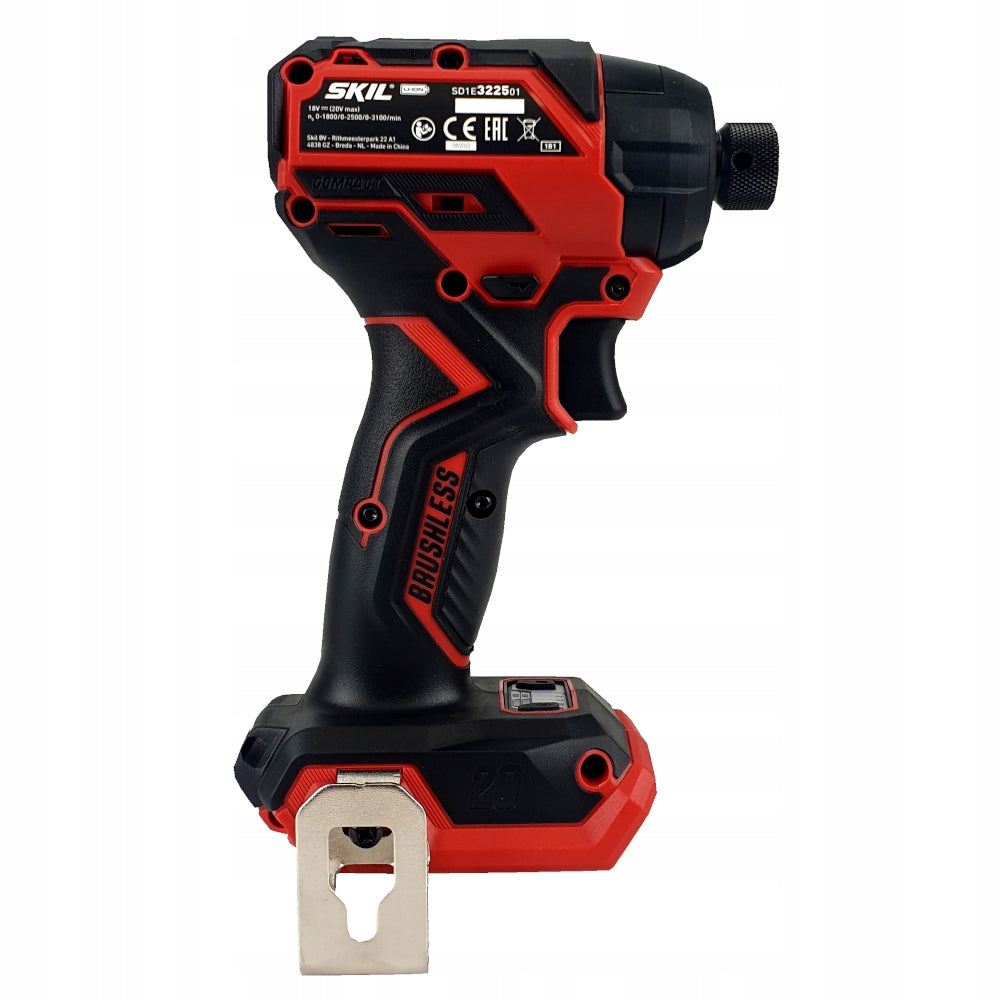Impact Driver Skil 20V 3225 250Nm 1/4" BODY SOLO Series RED Line