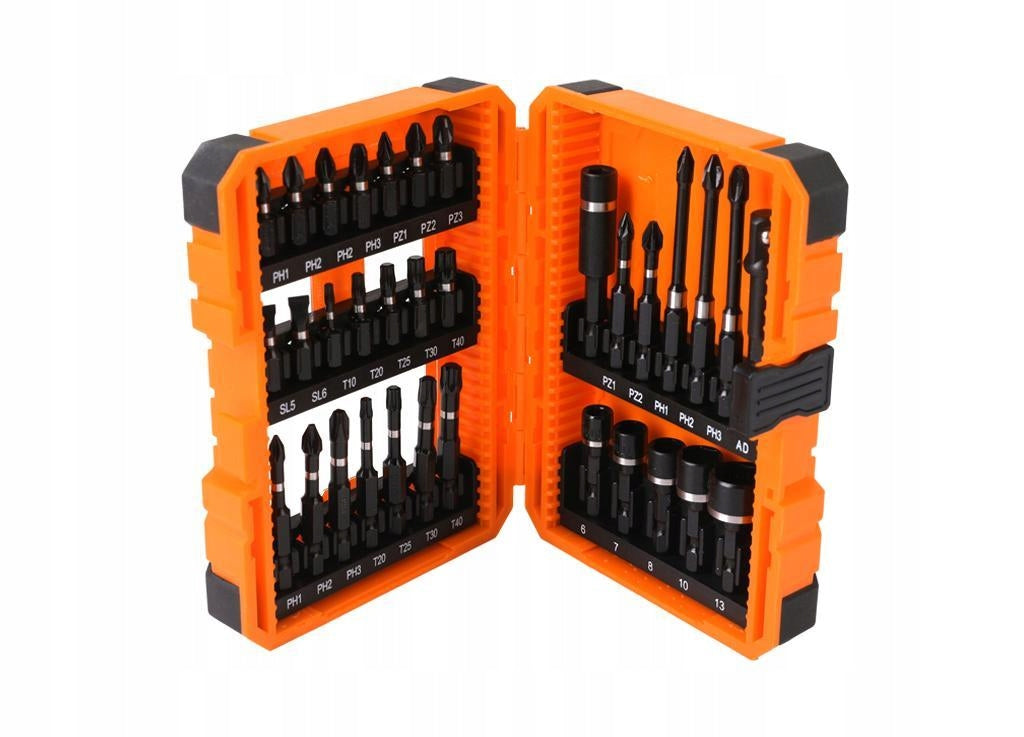 Impact bit set for screwdrivers (33 el.) / TEGER TEGER T-W-ZB005 Brand Teger
