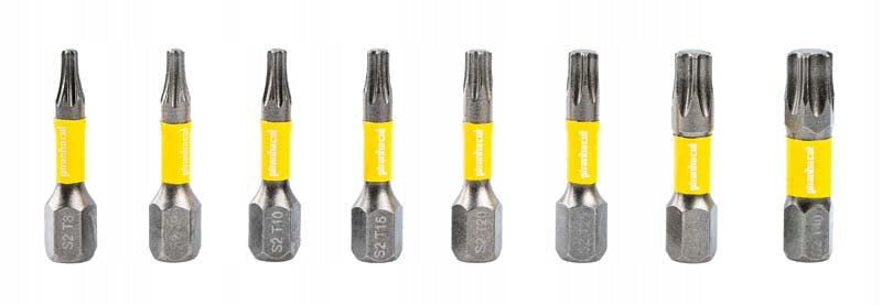 Impact bit set impact bits tips 31 pcs PIRANHACUT Bit type Philips Pozidriv Torx