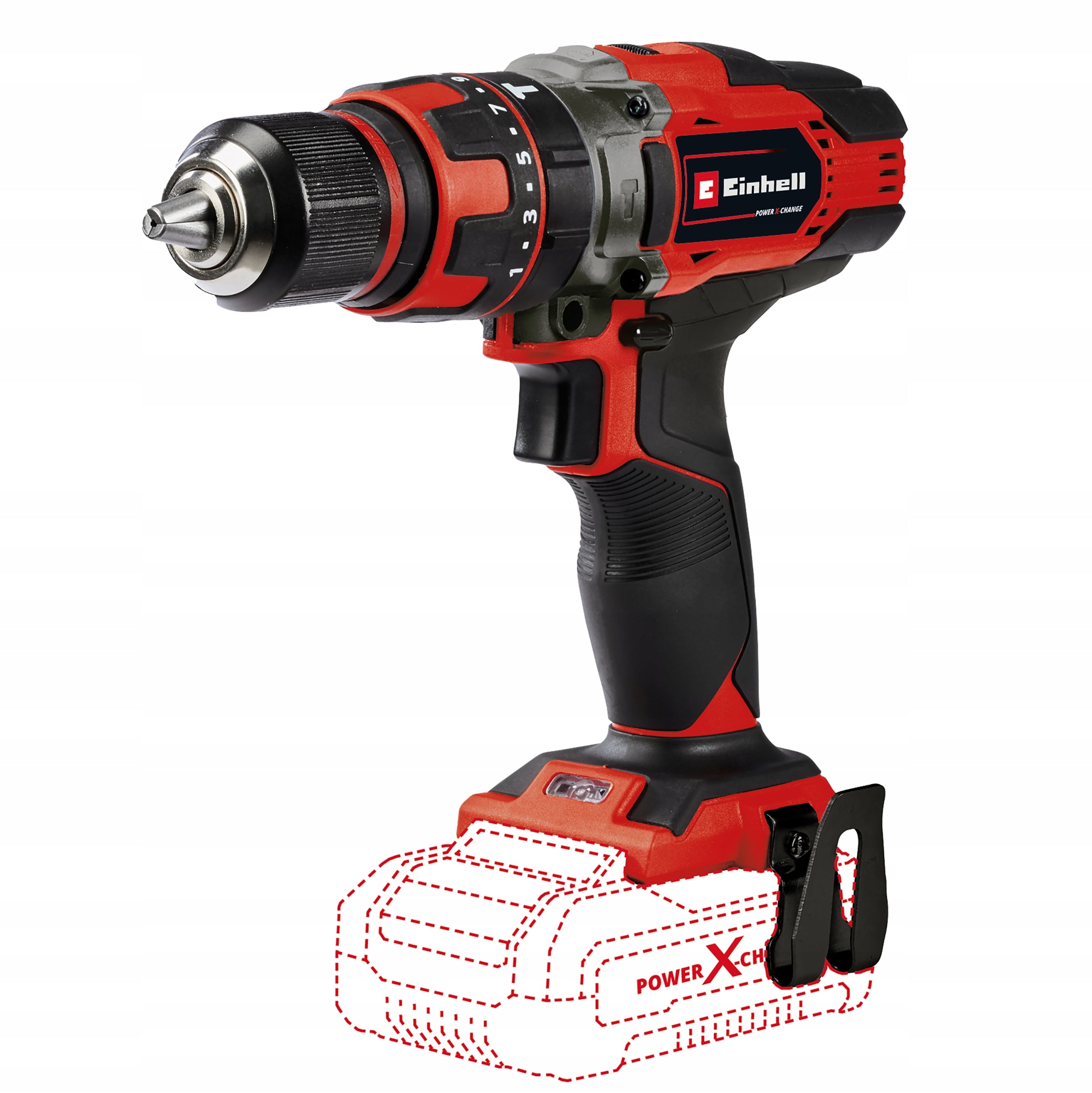 Impact drill EINHELL EXPERT TE-CD 18/50 Li 18V 50Nm SOLO Packaging status original