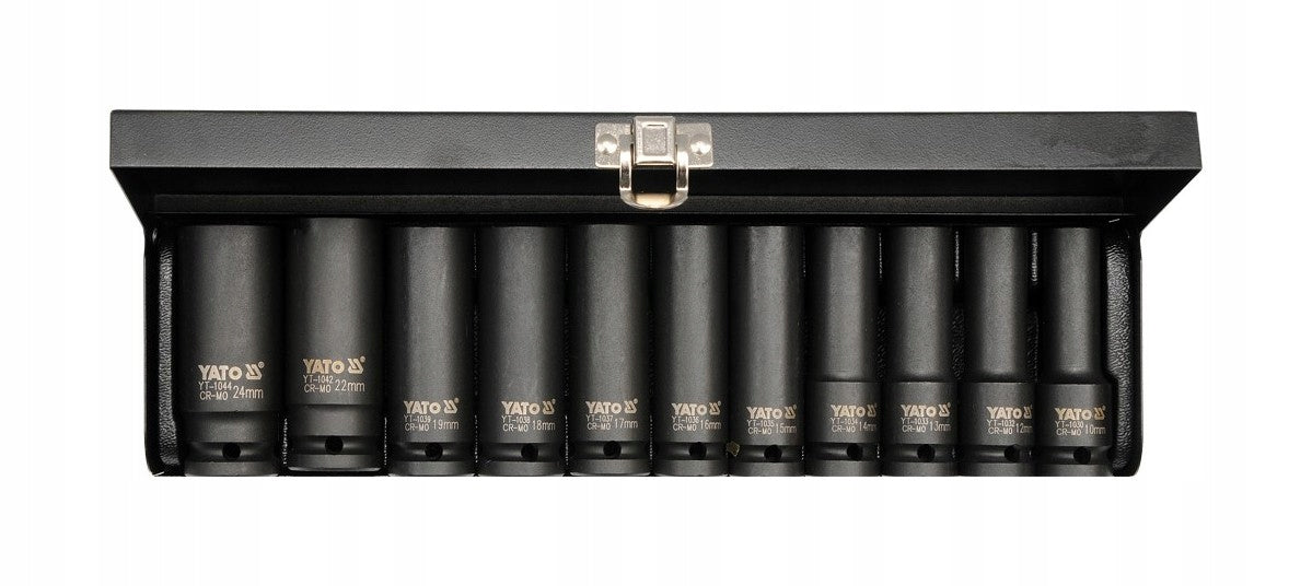 Impact sockets Yato 1/2" 11 pcs. YT-1054 Manufacturer code YT-1054