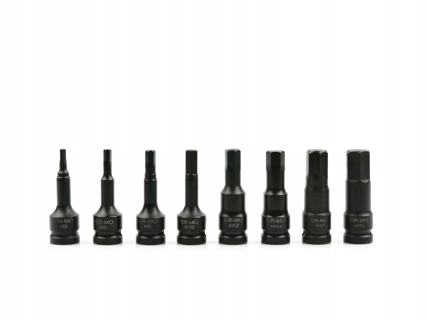 Impact wrench set Allen GEKO HEX 8pcs H5-H19 CR-MO Packaging status original