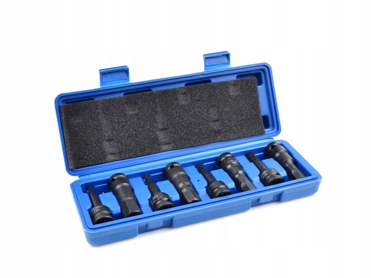 Impact wrench set Allen GEKO HEX 8pcs H5-H19 CR-MO
