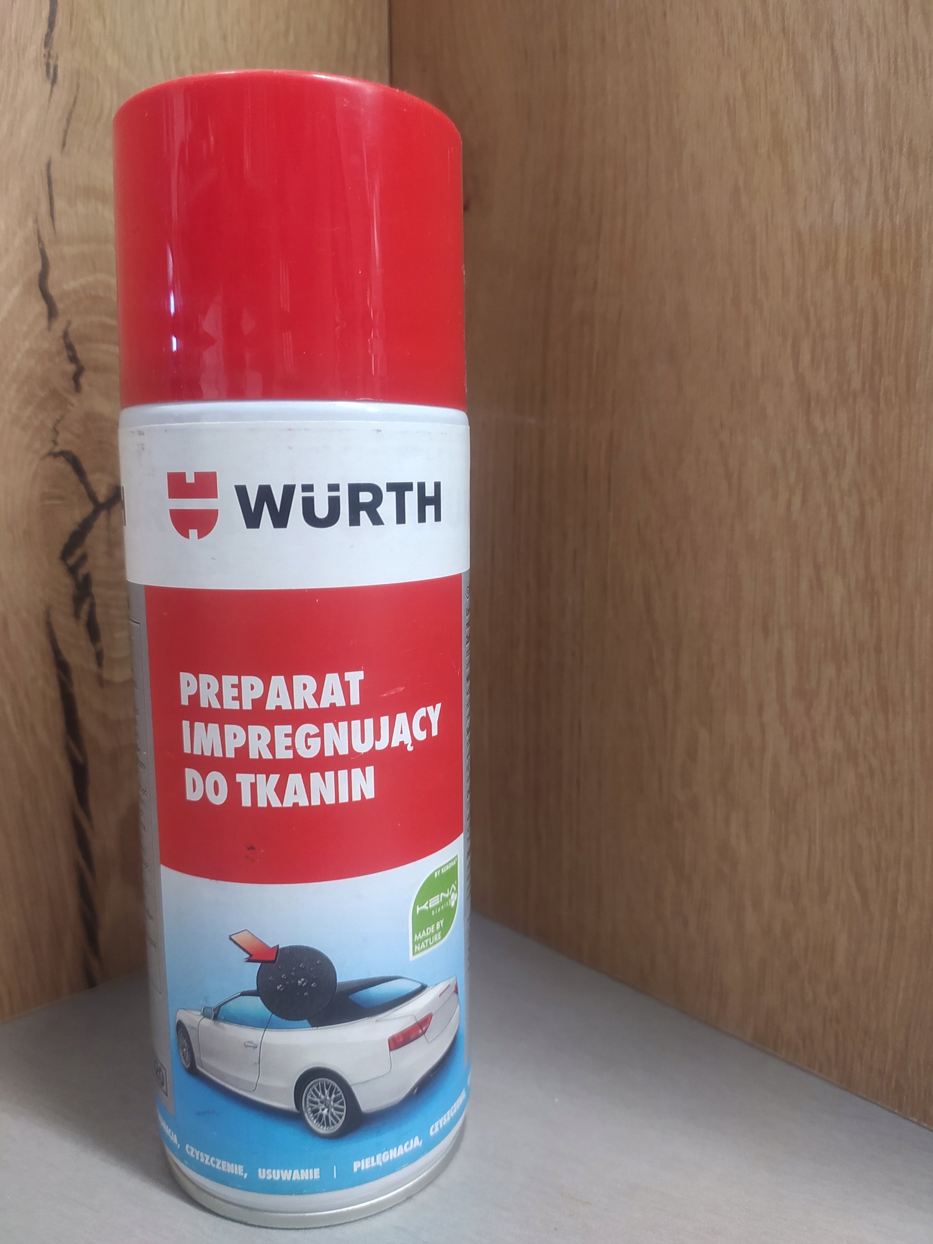 Impregnation for fabric convertible roofs Wurth 400ml Manufacturer Wurth