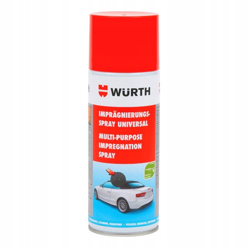 Impregnation for fabric convertible roofs Wurth 400ml