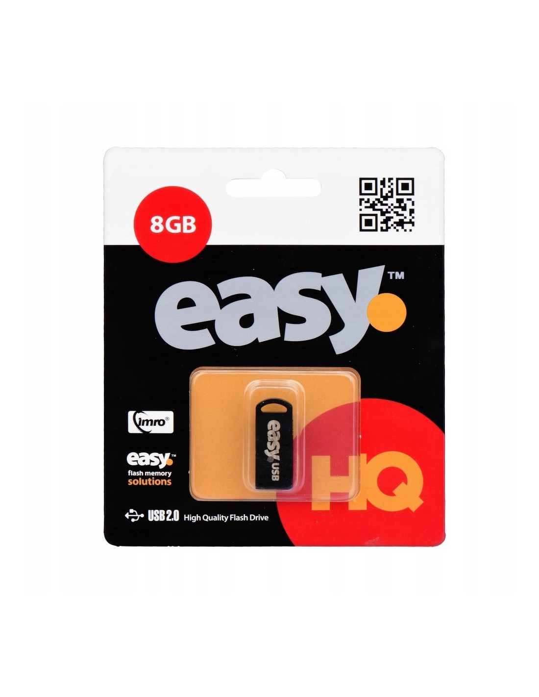 Imro flash drive 8GB USB 2.0 Easy black Brand Imro