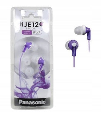 In-Ear Headphones PANASONIC RP-HJE120 Purple