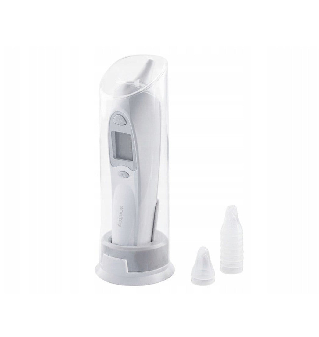 In-Ear Thermometer Sanitas SFT 53 Infrared 1s LCD + Caps Medical device no