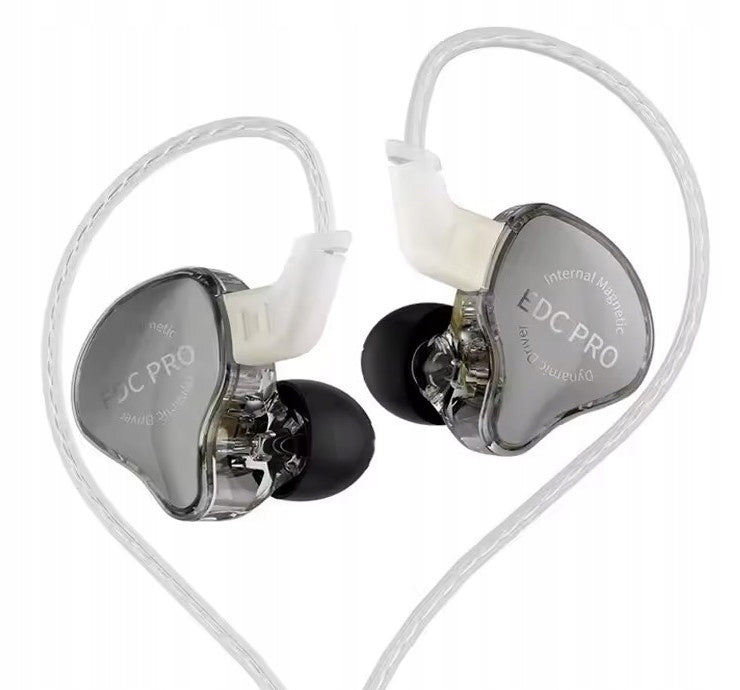 In-ear headphones KZ EDC PRO 5BA 1DD 10mm 12 Driver HiFi Hybrid