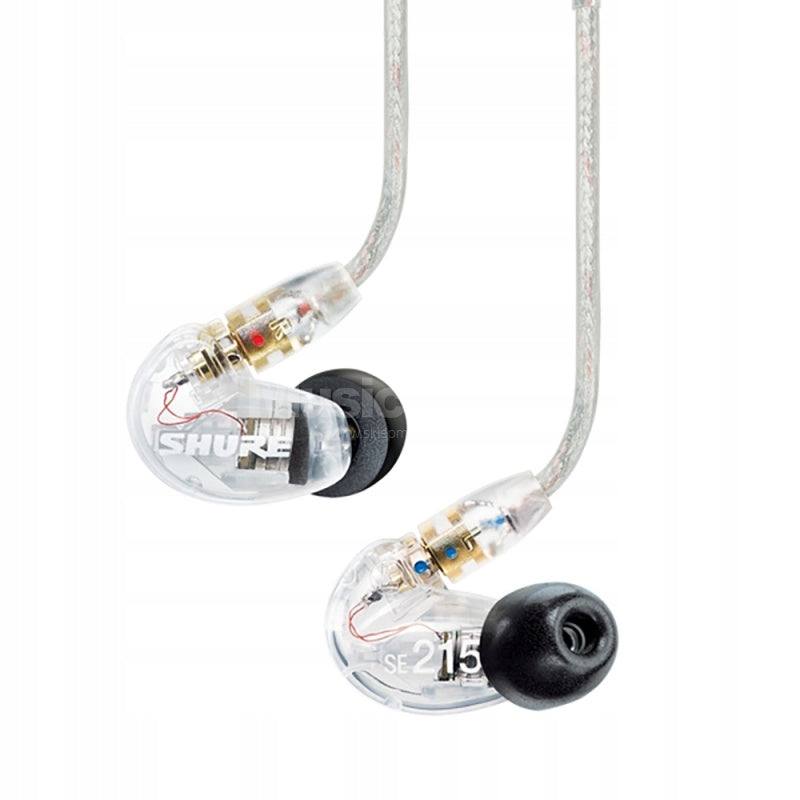 In-ear headphones Shure SE215 CL +6 earbuds + case PURE SOUND BASS