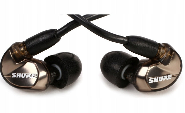 In-ear headphones Shure SE535 Brown Cover + Overlays + Manual Brand Shure