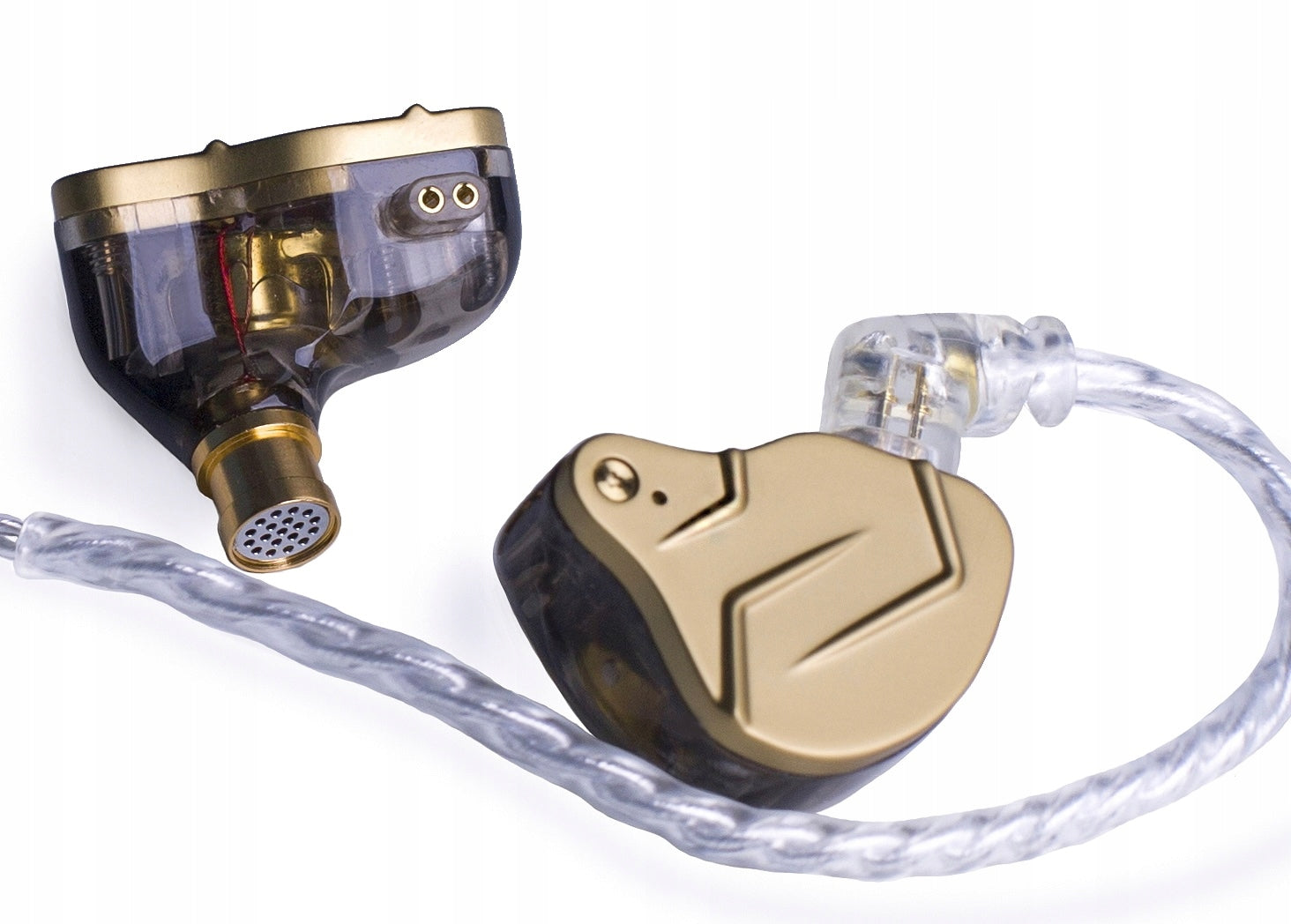 In-ear headphones monitors KZ ZSN PRO X improved sound microphone Packaging status original
