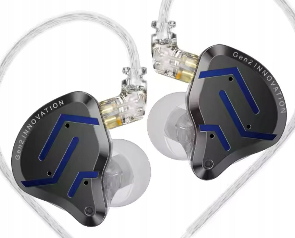In-ear headphones monitors ZSN PRO 2 changed sound with microphone