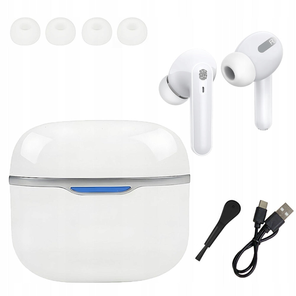 In-ear hearing aid small discreet for seniors and USB charging
