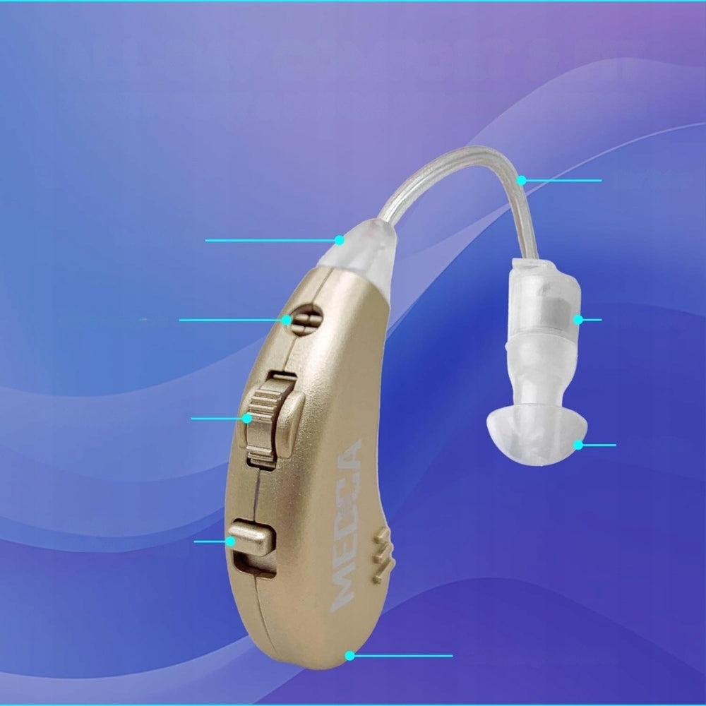 In-ear sound amplifier Medca Packaging status original