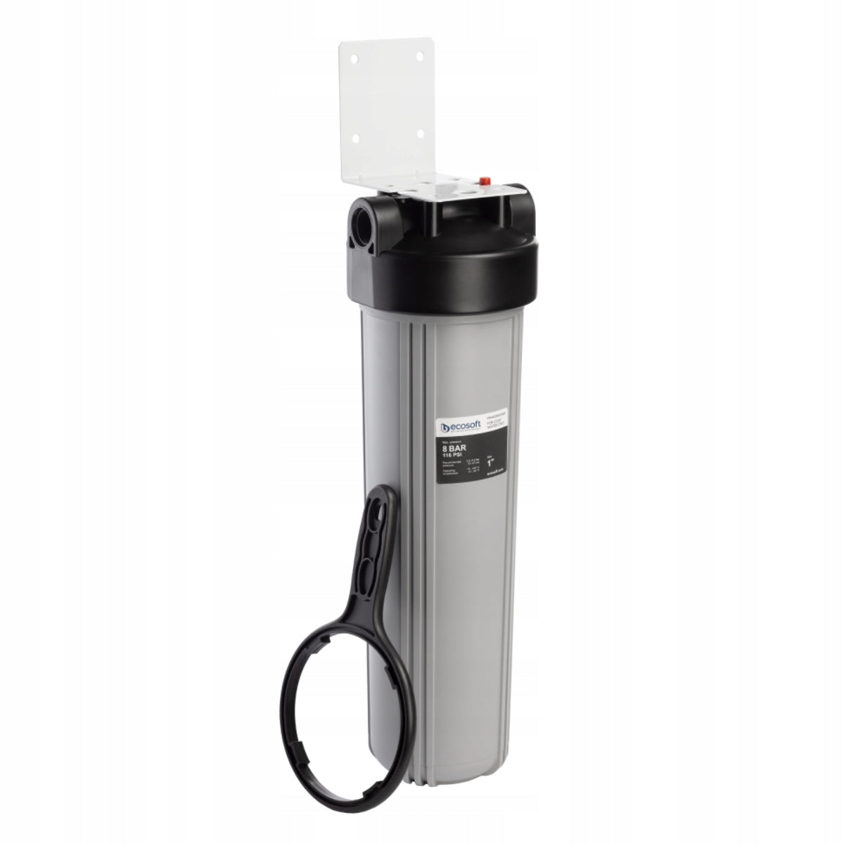 In-line filter, BB20 Ecosoft pre-filter body, whole house filter
