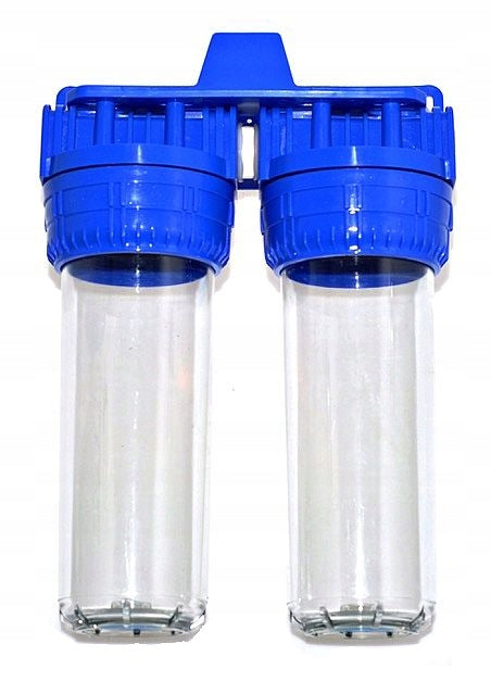 In-line water filter 10'' housing body 1'' two-stage green filter EAN (GTIN) 5906729585406