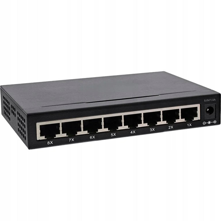 InLine 32308M Gigabit Ethernet Network Switch (10/100/1000) Black... Manufacturer InLine