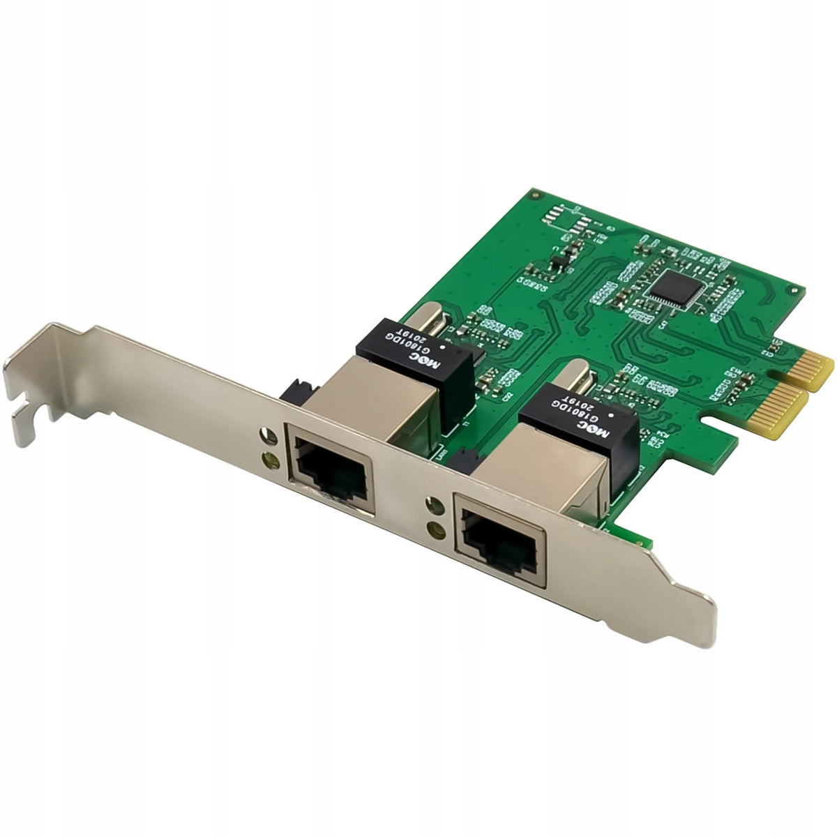 InLine 51128K Dual Gigabit PCIe x1 2x RJ45 Vlan Jumbo Network Card Manufacturer InLine