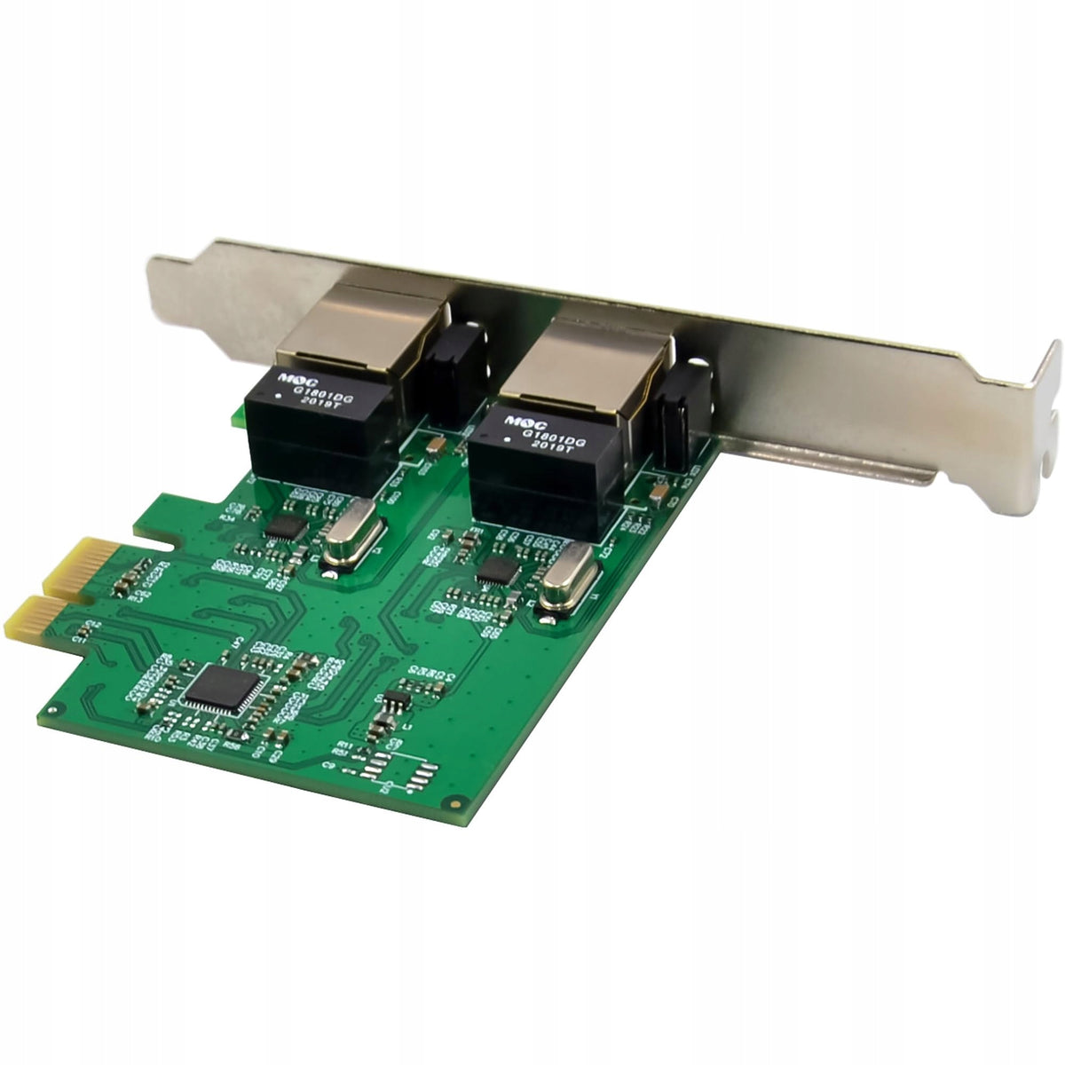 InLine 51128K Dual Gigabit PCIe x1 2x RJ45 Vlan Jumbo Network Card Manufacturer code 51128K