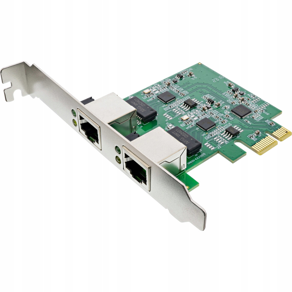 InLine Gigabit 2x RJ45 PCIe x1 network card