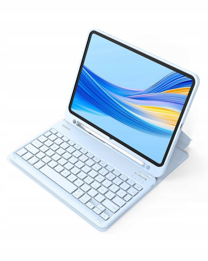 Inateck KB04002 QWERTY Bluetooth Blue