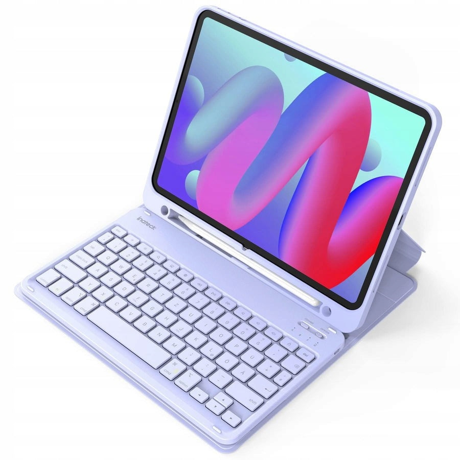 Inateck KB04002 QWERTY Bluetooth Purple Packaging status original