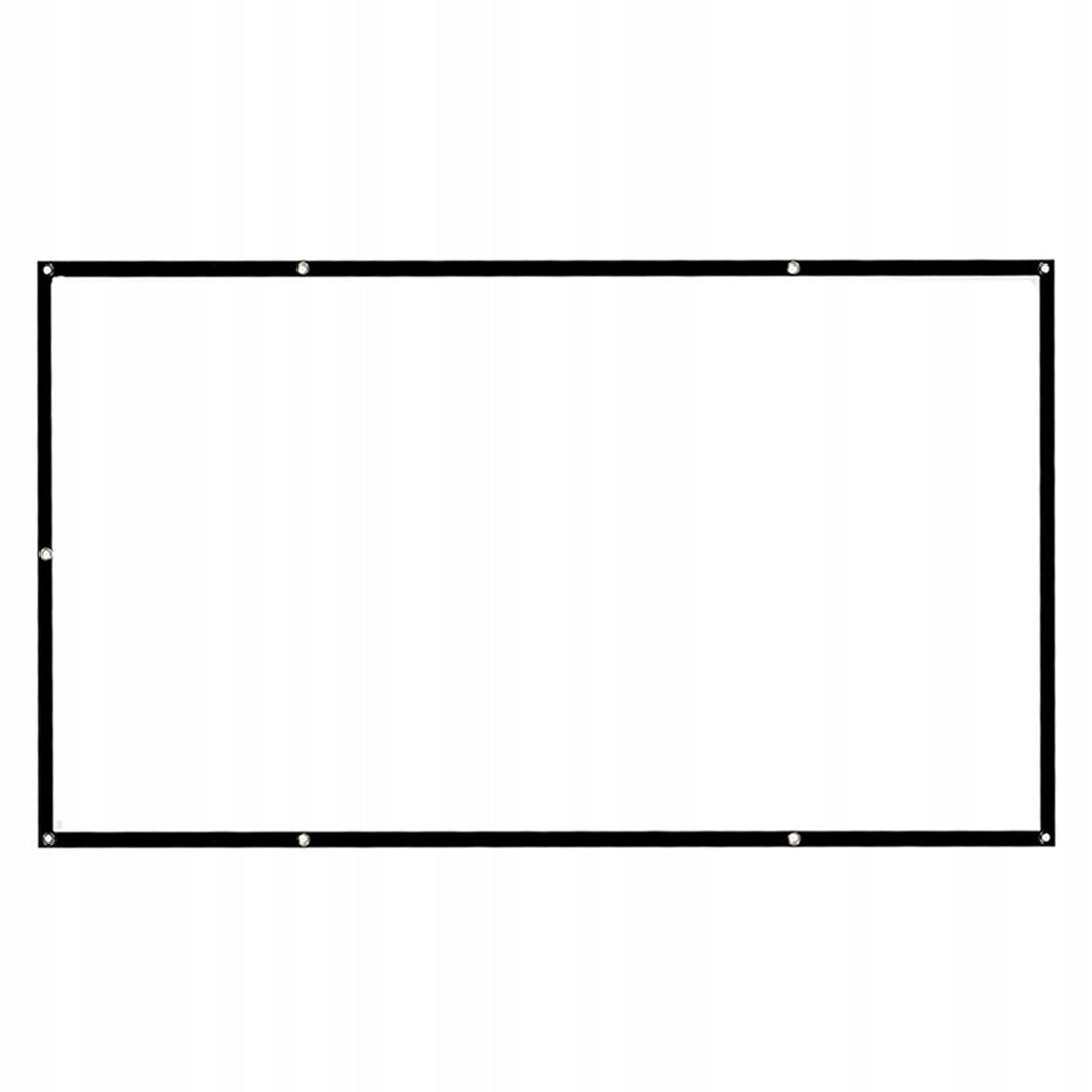 Inch Foldable Projector Screen HD Indoor Outdoor 120 in(265x149cm) 16:9