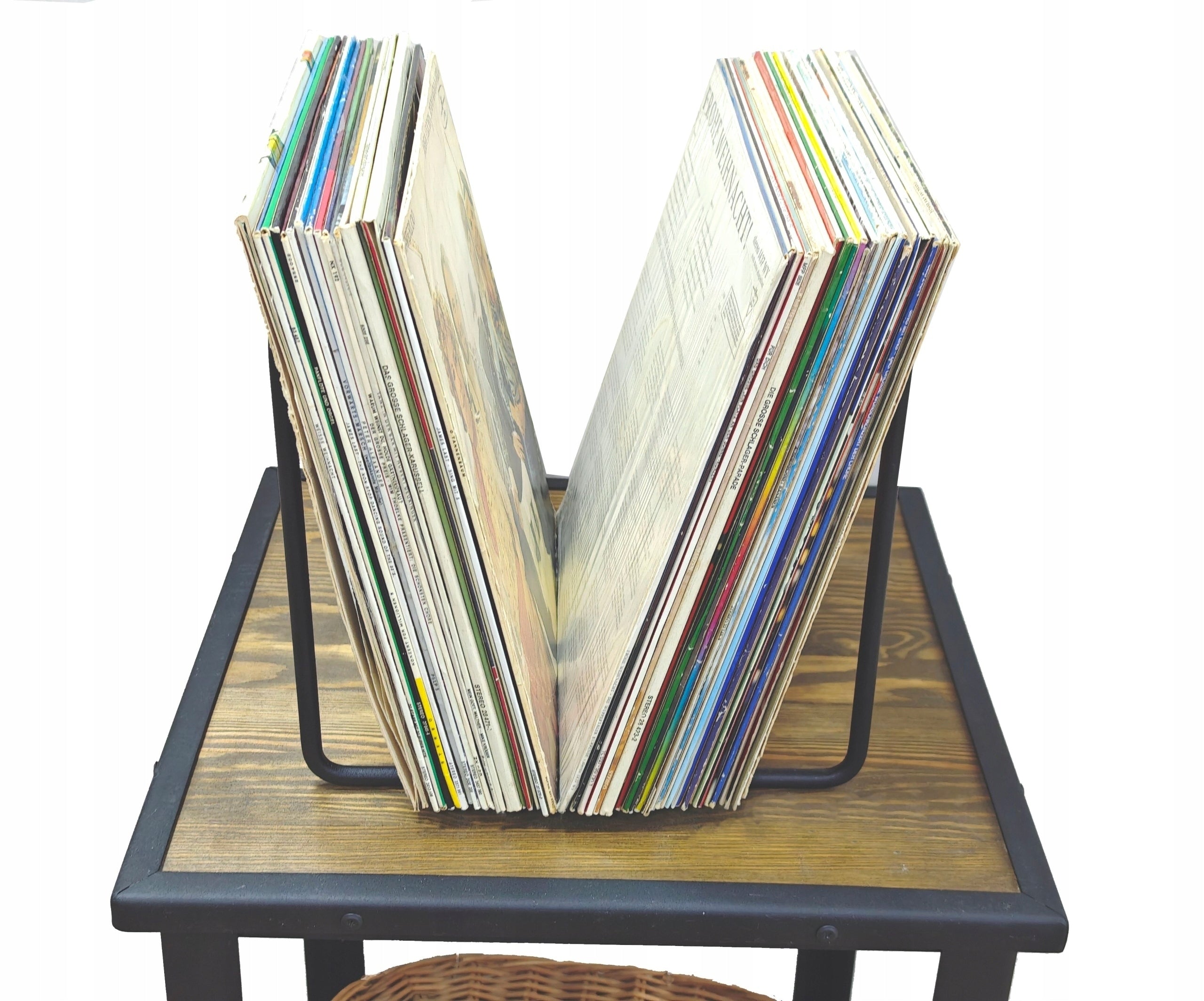 Indestructible Hanger - Vinyl record stand about 50 records Model Stojak na płyty winylowe 10mm
