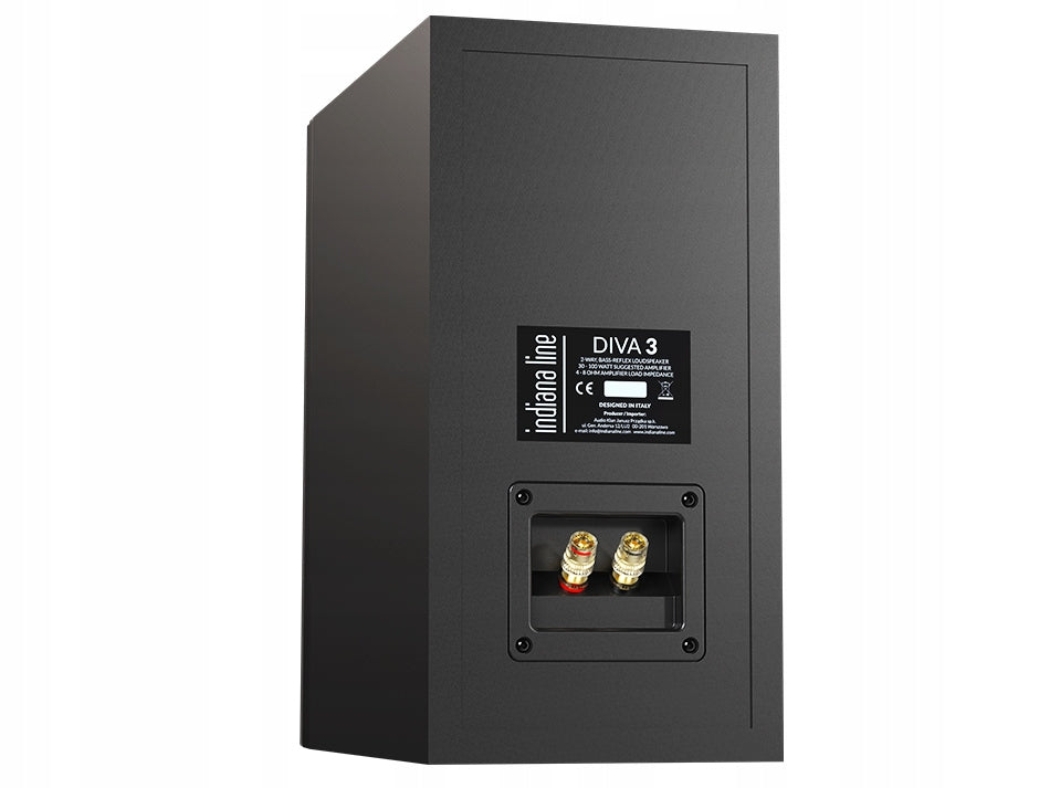 Indiana Line Diva 3 | stand columns | Black Manufacturer code DIVA 3 B