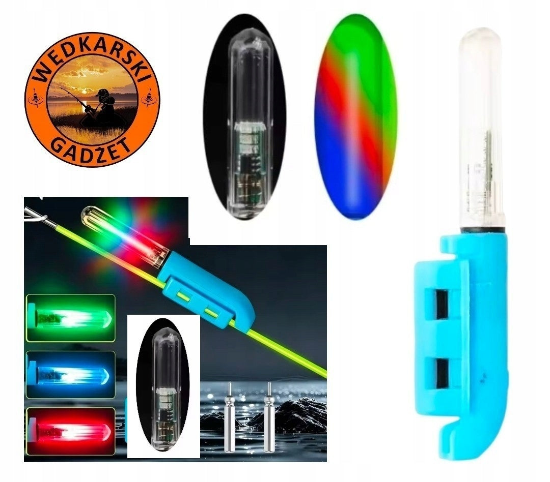 Indicator + Vibration Sensor + Change to 3 colors + 2x Battery