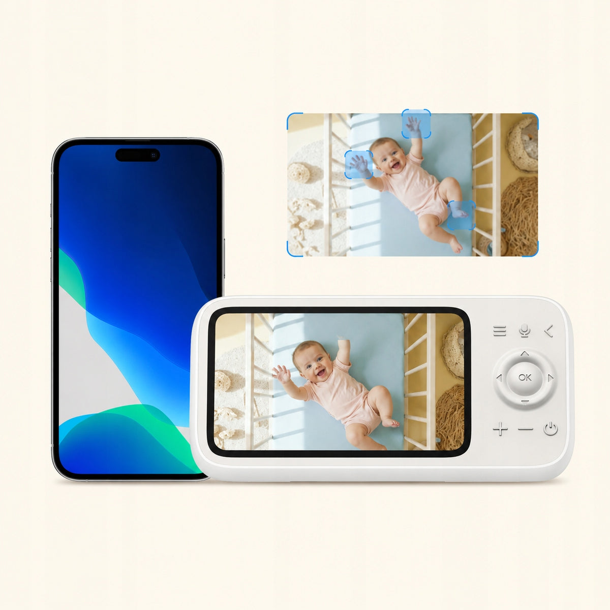 Indoor IP Camera Eufy C10 Baby Monitor 2K Baby Monitor