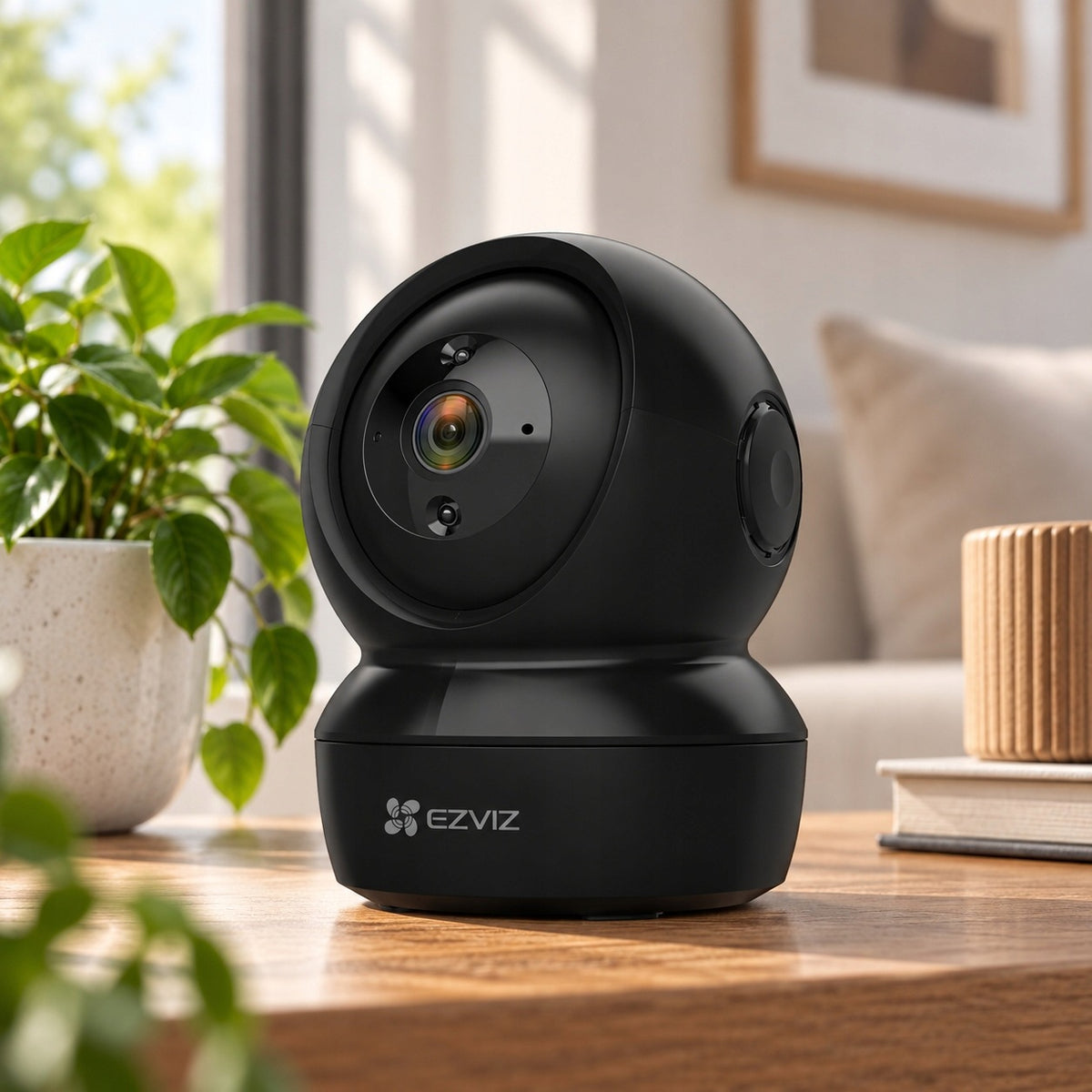 Indoor IP Camera Ezviz CS-C6N-A0-1C2WFR Black Rotating 360° 1080p Brand Ezviz