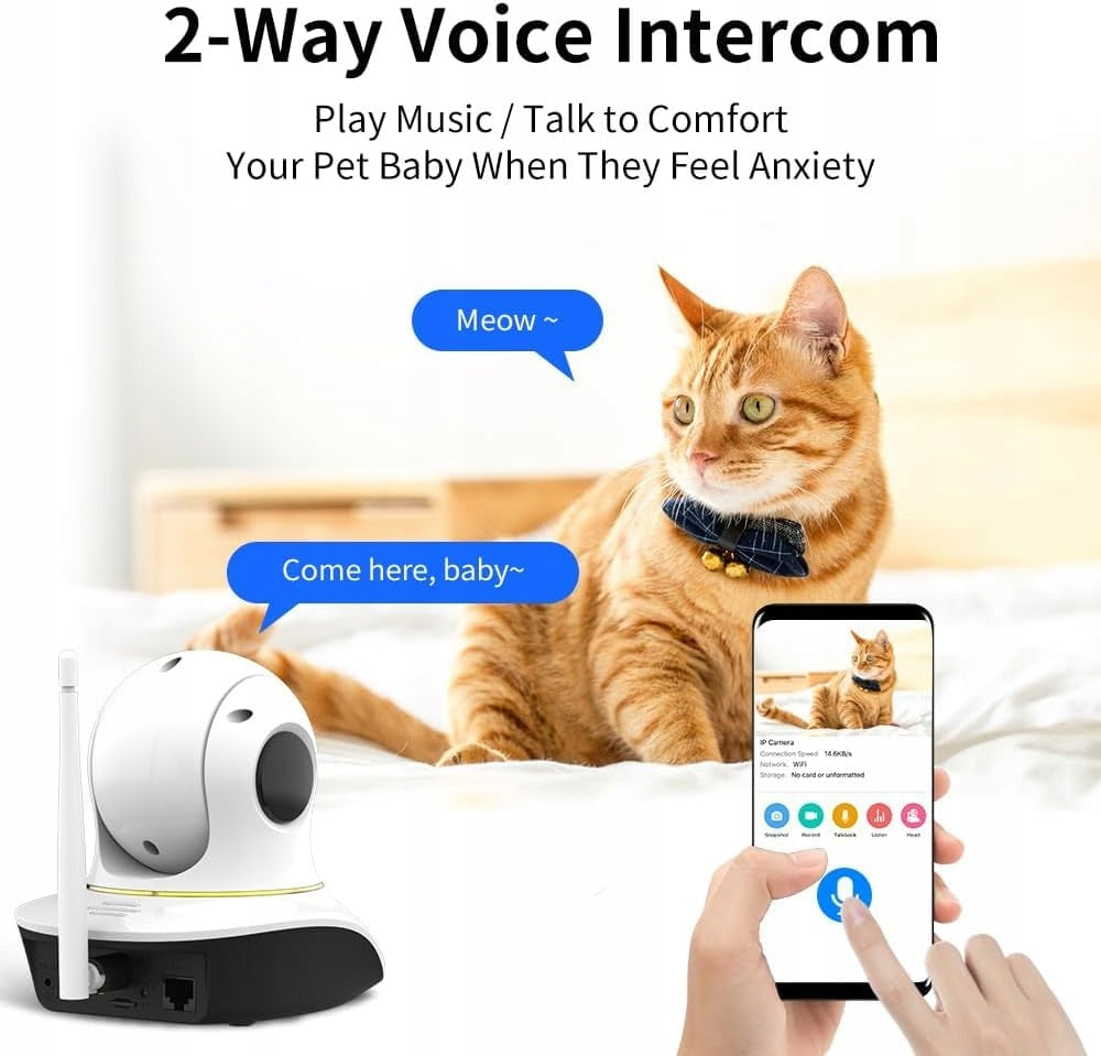 Indoor IP Camera VSTARCAM Full HD Rotating Motion Detection PET CAMERA EAN (GTIN) 5906521362533
