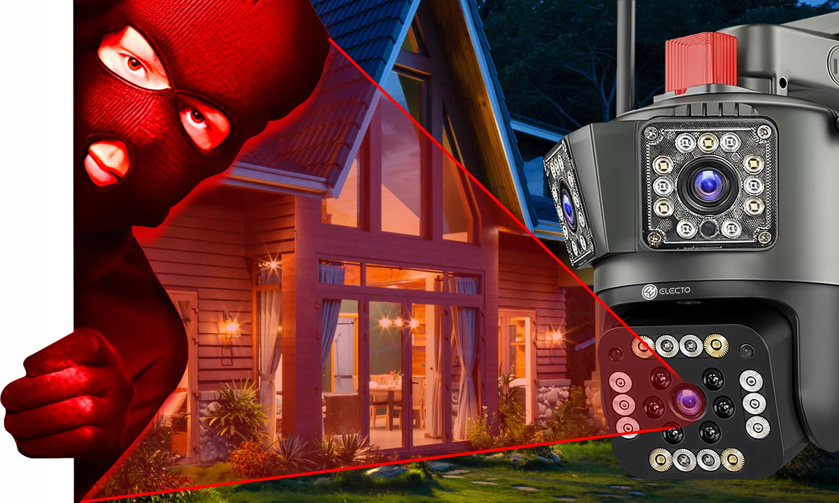 Indoor outdoor IP camera Electo KAMERA WIFI IP SMART POTRÓJNA ZEWNĘTRZNA Manufacturer code KAMERA WIFI IP SMART POTRÓJNA ZEWNĘTRZNA