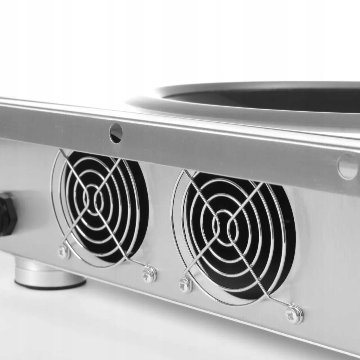 Induction Cooker Profi Line 3500W - Hendi 239766 Dominant color silver/gray